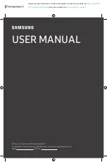 Samsung AU8079 User Manual preview