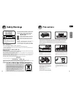 Предварительный просмотр 2 страницы Samsung AV-R610 Instruction Manual