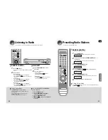 Предварительный просмотр 20 страницы Samsung AV-R620 Instruction Manual