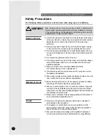 Preview for 2 page of Samsung AVMGC052CA3 Owner'S Instructions Manual