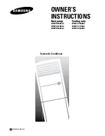 Preview for 1 page of Samsung AVMPC060EA0MID Owner'S Instructions Manual