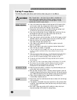 Preview for 2 page of Samsung AW 050BM Owner'S Instructions Manual