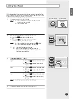 Предварительный просмотр 9 страницы Samsung AW Series Owner'S Instructions Manual