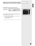 Preview for 11 page of Samsung AW Series Owner'S Instructions Manual
