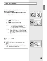 Preview for 13 page of Samsung AW Series Owner'S Instructions Manual