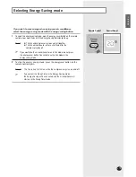 Предварительный просмотр 15 страницы Samsung AW Series Owner'S Instructions Manual