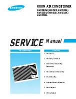 Preview for 1 page of Samsung AW05B05A Service Manual