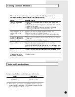 Preview for 15 page of Samsung AW05MDYEA Owner'S Instructions Manual