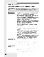 Preview for 2 page of Samsung AW05N0YAD Owner'S Instructions Manual