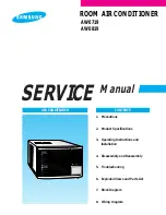 Samsung AW0719 Service Manual предпросмотр