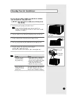 Preview for 11 page of Samsung AW0750/AW0810 Owner'S Instructions Manual