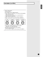 Предварительный просмотр 13 страницы Samsung AW07A0NEB Owner'S Instructions Manual