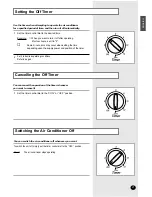 Предварительный просмотр 7 страницы Samsung AW07A8SA Owner'S Instructions Manual