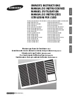 Preview for 1 page of Samsung AW07F0(1)(3)NAA/AB/BA/BB/BC/CA/DA/DB/EA/EB/EC (Spanish) Manual De Instrucciones