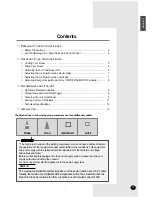 Preview for 3 page of Samsung AW07F0NAA Owner'S Instructions Manual