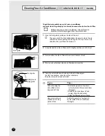 Preview for 10 page of Samsung AW07F0NAA Owner'S Instructions Manual