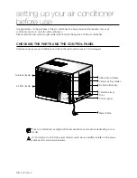 Предварительный просмотр 8 страницы Samsung AW07L2 Series User Manual