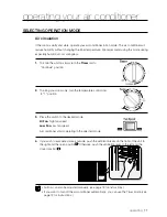 Предварительный просмотр 11 страницы Samsung AW07L2 Series User Manual