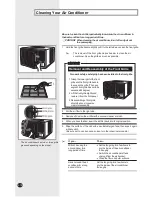 Preview for 16 page of Samsung AW07PHHBA Owner'S Instructions Manual