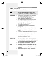 Preview for 2 page of Samsung AW08NH Series User Manual