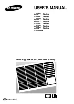 Samsung AW08P1 Series User Manual preview