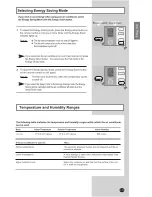 Preview for 15 page of Samsung AW08PKHAA Owner'S Instructions Manual