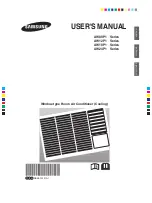 Samsung AW09P1 Series User Manual preview