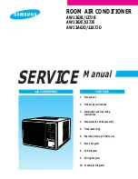 Preview for 1 page of Samsung AW126JB Service Manual