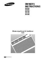 Samsung AW1291L Owner'S Instructions Manual preview