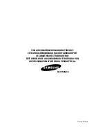 Предварительный просмотр 18 страницы Samsung AW12A7JA Owner'S Instructions Manual