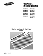 Samsung AW18ECB7 Owner'S Instructions Manual preview