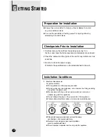 Preview for 22 page of Samsung AW18ECB7 Owner'S Instructions Manual