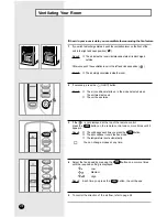 Preview for 18 page of Samsung AW2490L Owner'S Instructions Manual