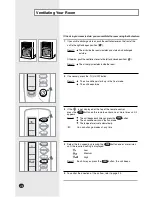 Предварительный просмотр 18 страницы Samsung AW2492L Owner'S Instructions Manual