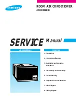 Samsung AWH090ZE0K Service Manual preview