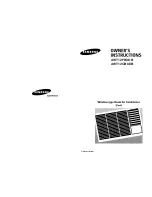 Samsung AWT12FBDDBKXTL Owner'S Instructions Manual preview