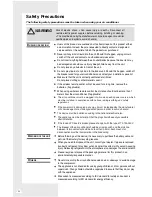 Preview for 2 page of Samsung AWT18F1MBB/BC Owner'S Instructions Manual