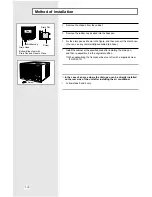 Preview for 14 page of Samsung AWT18F1MBB/BC Owner'S Instructions Manual