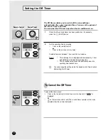 Preview for 12 page of Samsung AWT18SBWDA Owner'S Instructions Manual