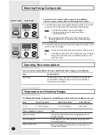 Preview for 14 page of Samsung AWT18SBWDA Owner'S Instructions Manual