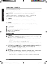 Preview for 4 page of Samsung AX300T9080S User Manual