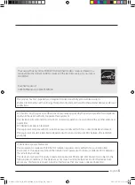 Preview for 3 page of Samsung AX350 935 Series User Manual