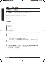 Preview for 4 page of Samsung AX350 935 Series User Manual