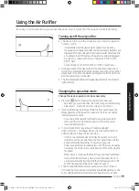 Preview for 19 page of Samsung AX350 935 Series User Manual