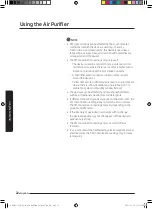 Preview for 22 page of Samsung AX350 935 Series User Manual