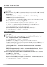 Preview for 4 page of Samsung AX90T7080WD User Manual