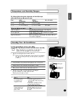 Предварительный просмотр 11 страницы Samsung AZ09A0KE Owner'S Instructions Manual