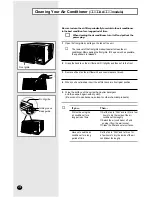 Preview for 18 page of Samsung AZ09AAJEA Owner'S Instructions Manual