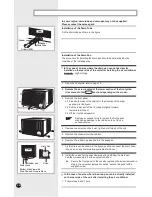 Preview for 20 page of Samsung AZ12PHHEA Owner'S Instructions Manual