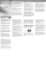 Preview for 1 page of Samsung B014837 User Manual